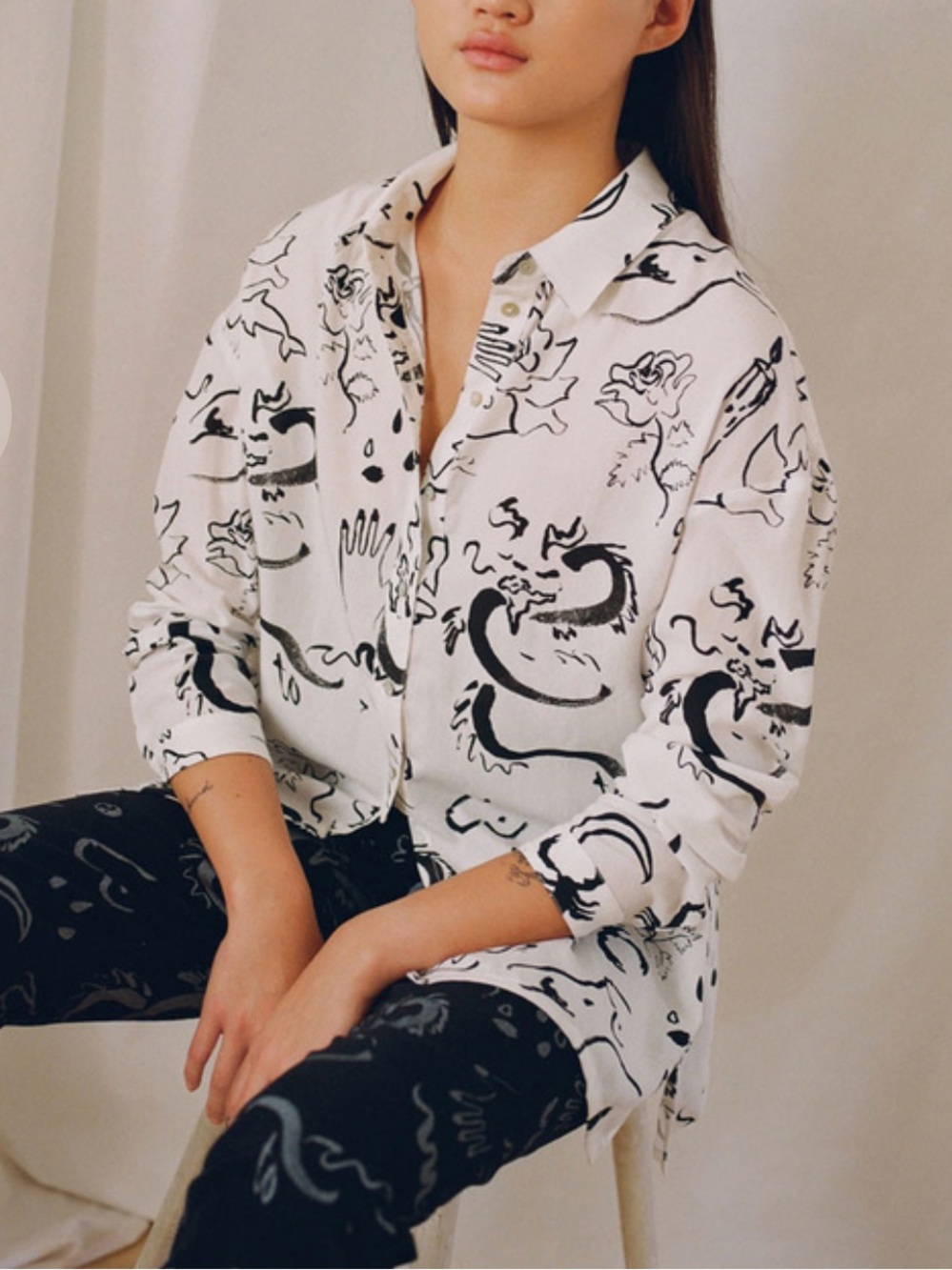 Paloma Wool 'The Dragon Shirt' (Fitz XS/S)